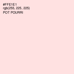 #FFE1E1 - Pot Pourri Color Image
